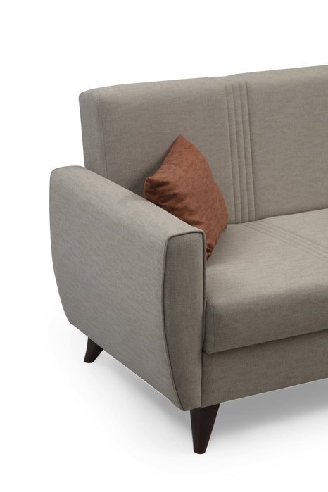 Atelier Del Sofa Zaden - Sofá cama de 3 plazas Beige Atelier Del Sofa Zaden - Sofá cama de 3 plazas Beige